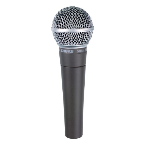 Shure SM58-CN Cardioid Dynamic Vocal Microphone with 25' XLR Cable