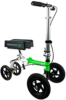 KneeRover GO HYBRID - Most Compact Knee Scooter with All Terrain Front Wheels