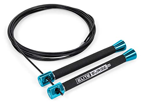 Elite Surge® 3.0 - Speed Jump Rope for Double Unders Cross Training - 3/32