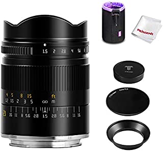 TTArtisan 21mm F1.5 Full-Frame Wide-Angle Lens, Compatible with Sony E-Mount Cameras A6500 A6300 A6000 A7RIV A7RIII A7III A7RII A7II A7S A7R