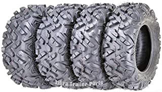 Full Set ATV UTV Tires 27x9-14 27x9x14 Front & 27x11-14 27x11x14 Rear 6PR Mud