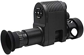 Upgraded Megaorei3 720p HD Digital Night Vision Scope Video Record Camcorder Monocular Clip on Attachment with Built-in 850nm Infrared IR Flashlight and 1.3inch Display for Rifle Hunting Recoil Proof