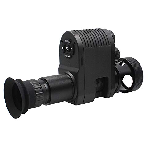 Megaorei3 720p HD Digital Hunting Night Vision Rifle Scope Camcorder Monocular Clip on Attachment with Built-in 850nm Infrared IR Flashlight (Without TF Card and Battery)