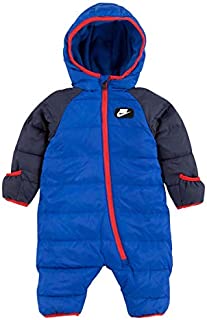 Nike Baby`s Puffer Snowsuit (Game Royal(56F422-U89)/Red, 3 Months)