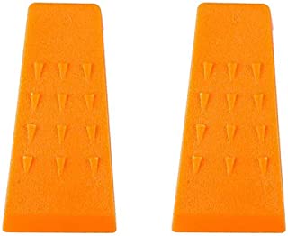 Felling Wedges Set for Chainsaw - 5.5'' Inches ABS Plastic Wood Splitting Tree Cutting Wedge, Logging Supplies Tools for Stihl(2 Packs)