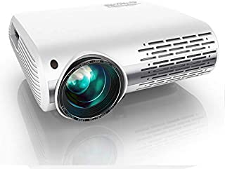 YABER Y30 Native 1080P Projector 7200L Full HD Video Projector 1920 x 1080, ±50° 4D Keystone Correction Support 4k & Zoom,LCD LED Home Theater Projector Compatible with Phone,PC,TV Box,PS4 (White)