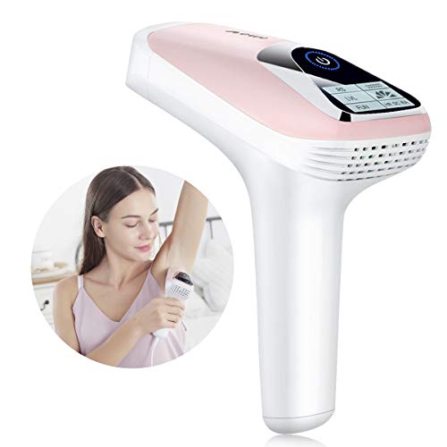 Laser Hair Removal for Women Veme 500,000 Flashes Painless IPL Hair Remover Device Home Use for Face, Arm, Armpit, Bikini Line, Leg, Chest and Back