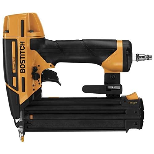 BOSTITCH Nail Gun, Brad Nailer, Smart Point, 18GA (BTFP12233)