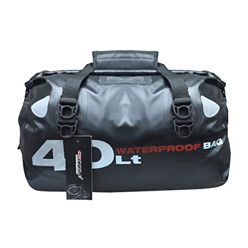 CHCYCLE Motorcycle Tail Bag Waterproof Ultra-large Capacity, Multifunctional Bag for Dry Duffle Outdoor Universal Rear Seat Bag 40L