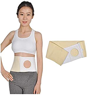 Ostomy Belt Unisex Colostomy Belt Ostomy Hernia Support Belts Abdominal Binder Brace Abdomen Band Stoma Support to Prevent Parastomal Hernia Stoma Opening(3.14'') (XL 39-43 inch)