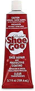 Shoe Goo Repair Adhesive for Fixing Worn Shoes or Boots, Clear, 3.7-Ounce Tube