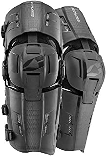 EVS Sports RS9-BK-LP Men's Knee Brace (RS9 Pair) (Black, Large), 2 Pack