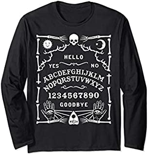 OUIJA BOARD TSHIRT, SPIRIT BOARD SHIRT (LONG SLEEVE)