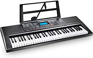 Electric Keyboard Piano 61-Key, Ohuhu Digital Musical Piano Keyboard with Headphone Jack, USB Port & Teaching Modes for Beginners