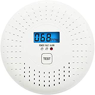 Coreel Carbon Monoxide Detector Battery Operated, Co Alarm Detector with LCD Display