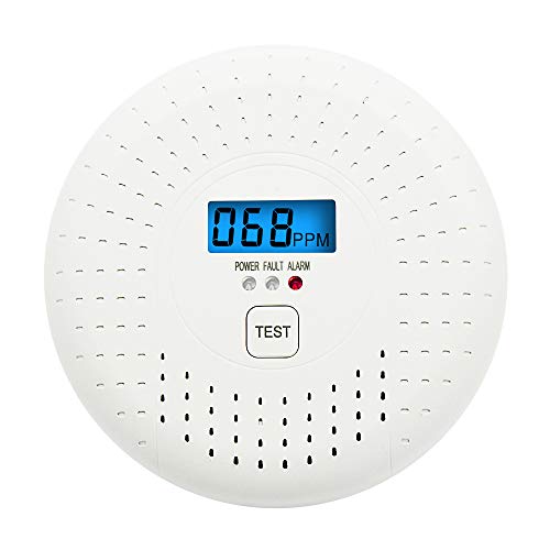 Coreel Carbon Monoxide Detector Battery Operated, Co Alarm Detector with LCD Display