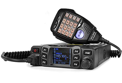 AnyTone AT-778UV VOX Version Mini Dual Band Mobile Radio UHF/VHF Radio Transceiver Compact Car Radio