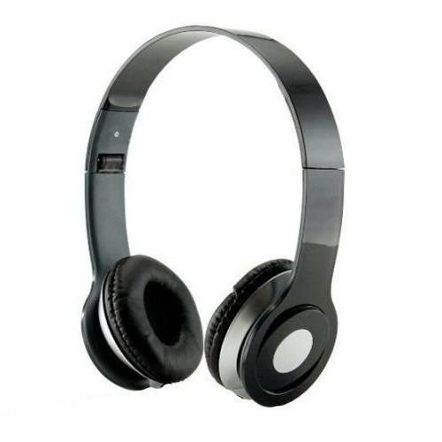 SoundStrike 3.5mm Foldable Headphone Headset for Dj Headphone Mp3 Mp4 Pc Tablet sandisc Music Video and All Other Music Players (Black)
