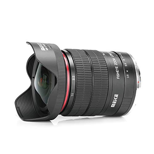 MEKE 6-11mm F/3.5 Wide Angle APS-C Manual Focus Zoom Lens for Canon EF Mount DSLR Cameras