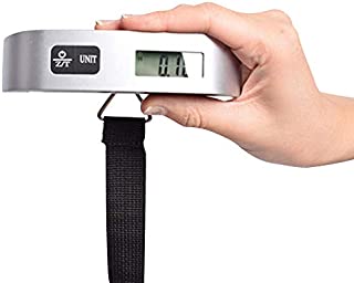 Olmecs Digital Luggage Scale, Portable Handheld Baggage Scale for Travel, Suitcase Scale with Hook,110 Pounds, Battery Included