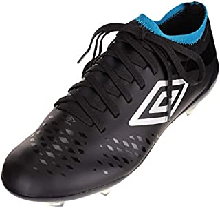 Umbro Men's Velocita IV Premier Firm Ground Soccer Shoe, Black, 9.5