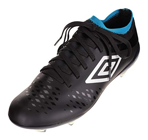 Umbro Men's Velocita IV Premier Firm Ground Soccer Shoe, Black, 9.5