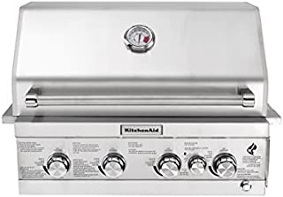 KitchenAid 740-0780 Built Propane Gas Grill, Black