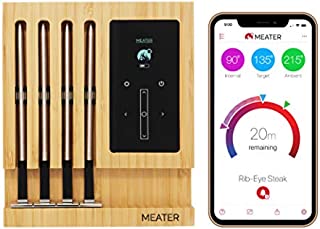 MEATER Block | Premium Wireless Smart Meat Thermometer for The Oven Grill Kitchen BBQ Smoker Rotisserie with Bluetooth and WiFi Digital Connectivity