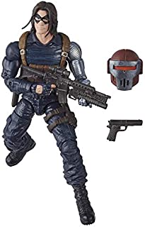 Marvel Hasbro Black Widow Legends Series 6-inch Collectible Winter Soldier Action Figure Toy, Premium Design, 2 Accessories, Ages 4 and Up