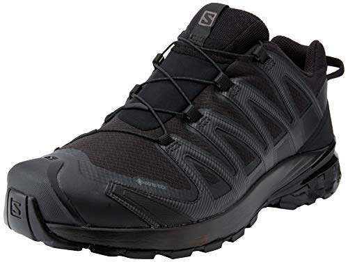 Salomon XA Pro 3D V8 GTX Men's Trail Running / Hiking Shoe, Black/Black/Black, 12 D (M)