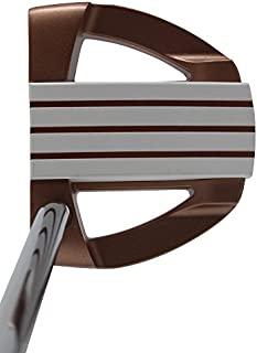 Bionik 701 Copper Golf Putter Right Handed Mallet Style with Alignment Line Up Hand Tool 34 Inches Standard Lady's Perfect for Lining up Your Putts