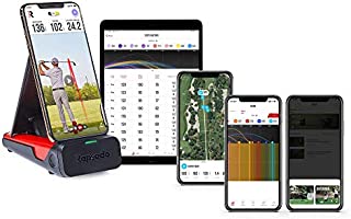 Rapsodo Mobile Launch Monitor for Golf Indoor and Outdoor Use with GPS Satellite View and Professional Level Accuracy, iPhone & iPad Only