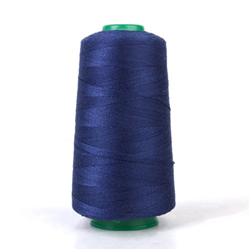 UEETEK 1 Pcs 20S/2 Sewing Jeans Thread Spool for Sewing Machine (Dark Blue)