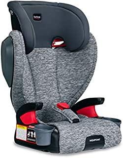 Britax Highpoint 2-Stage Belt-Positioning Booster Car Seat - Highback and Backless | 3 Layer Impact Protection - 40 to 120 Pounds, Asher