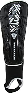 Vizari Malaga Shin Guard, Black/White, M-YOUTH/ADULT