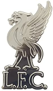 Liverpool FC Car Medallion Emblem Badge Silver  Premier League Accessories - LFC Soccer Fan Gift Souvenir