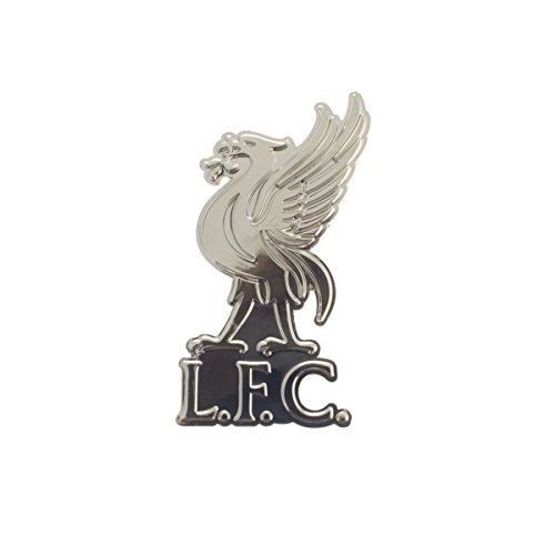 Liverpool FC Car Medallion Emblem Badge Silver  Premier League Accessories - LFC Soccer Fan Gift Souvenir