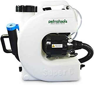 PetraTools Electric Disinfecting Fogger Machine Backpack Sprayer - 4 Gallon Mist Blower with Extended Commercial Hose for Sanitation Spraying - ULV500 Disinfection Fogger (Backpack Sprayer)
