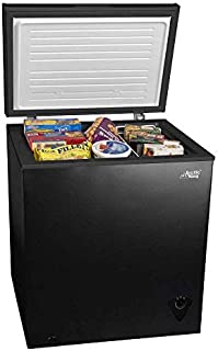 5 cu ft Chest Freezer for Your House, Garage, Basement, Apartment, Kitchen, Cabin, Lake House, Timeshare, or Business