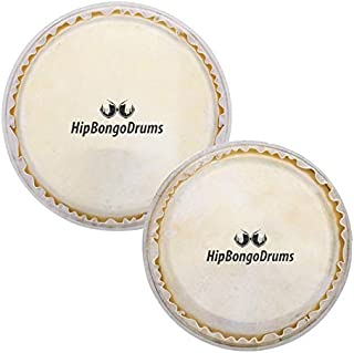 Hip Bongo Drums Bongo Heads Replacement Pack 5.6