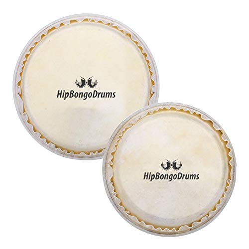 Hip Bongo Drums Bongo Heads Replacement Pack 5.6