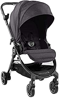 Baby Jogger City Tour LUX Stroller | Compact Travel Stroller | Lightweight Baby Stroller with Backpack-Style Carry Bag, Perfect for Travel, Granite