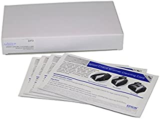 Epson CaptureOne Check Scanner Cleaning Card Featuring Waffletechnology, 15 Cards per Box