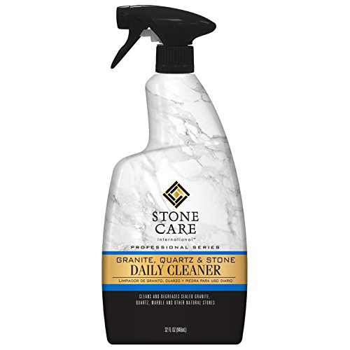 Stone Care International Granite Cleaner - 32 Fluid Ounces Granite Quartz Tile Travertine Limestone Slate Clean