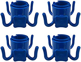 Neokisa Beach Umbrella Parasol Hanging Hook Patio Umbrella Hanging Clamp Hanger for Hanging Bags Towels Clothes Bags Sunglasses or Camera for Beach Travel, 4 Pack