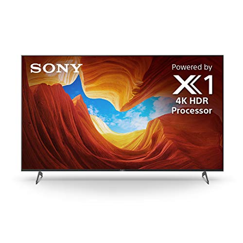 Sony X900H 65-inch TV: 4K Ultra HD Smart LED TV with HDR, Game Mode for Gaming, and Alexa Compatibility - 2020 Model