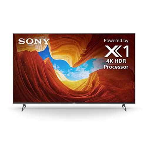 Sony X900H 65 Inch TV: 4K Ultra HD Smart LED TV with HDR, Game Mode for Gaming, and Alexa Compatibility - 2020 Model