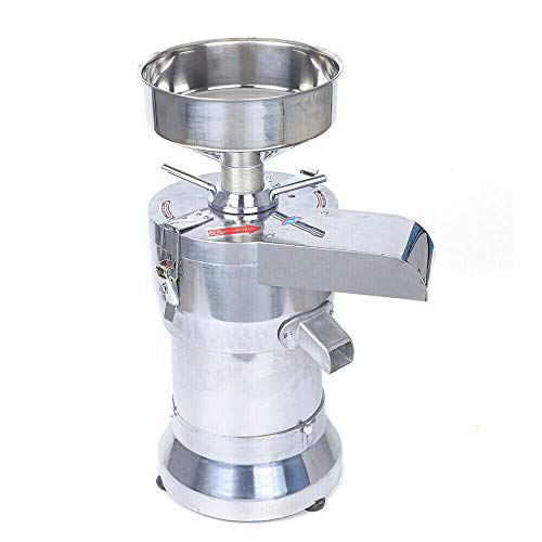 Electric Soybean Grinder Grinding Machine 110V 1100W Soy Milk Soymilk Processor Maker Making Machine with 100 Mesh Automatic Filtration Separation Commercial Home Use Food Grade Stainless Steel + Aluminum Alloy