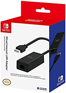 Nintendo Switch Wired Internet LAN Adapter by HORI Officially Licensed by Nintendo