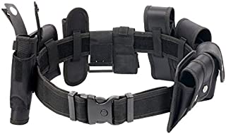 YaeKoo Black Law Enforcement Modular Equipment System Police Security Military Tactical Duty Utility Belt